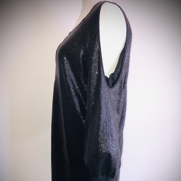 BCBG MAXAZRIA Sequins Sheath Dress - Picture 2 of 4